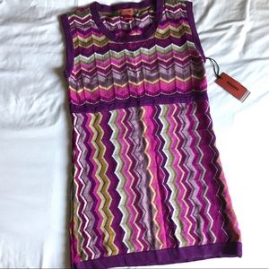 Missoni Zigzag tunic NWT